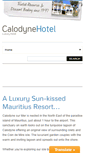Mobile Screenshot of calodynehotel.com